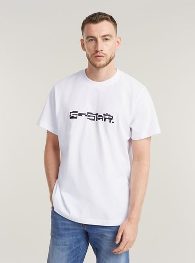 Dot Script Loose T-Shirt
